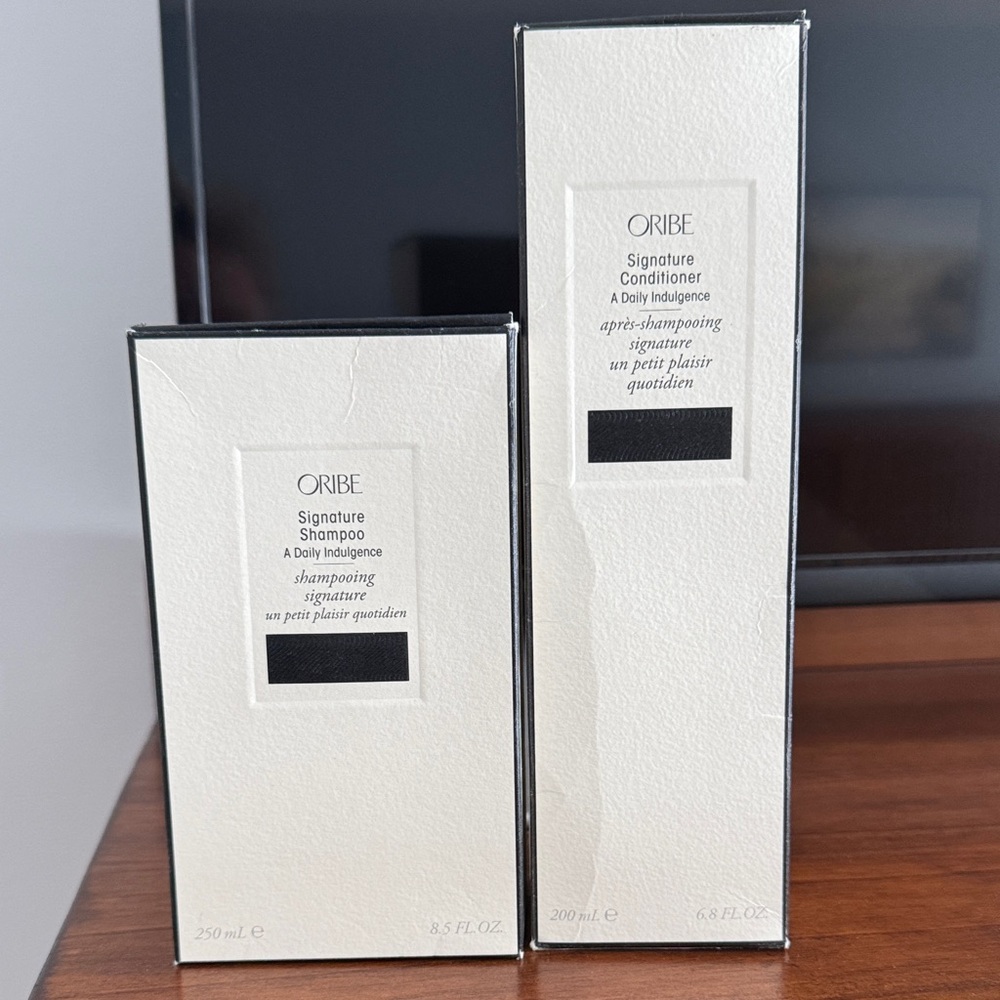 Oribe Signature Shampoo and Conditioner